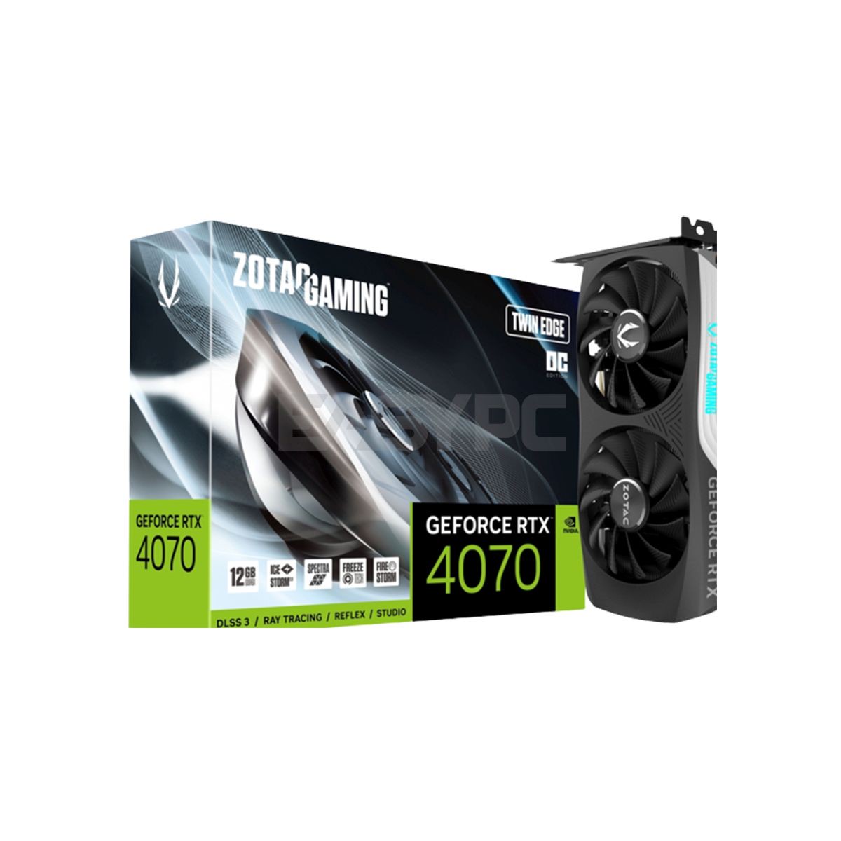Zotac NVIDIA GeForce RTX 4070 Twin Edge OC 12GB 192bit GDDR6x ZT-D40700H-10M Videocard